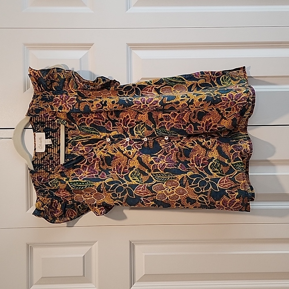 Cleobella Ruffle Sleeve Blouse